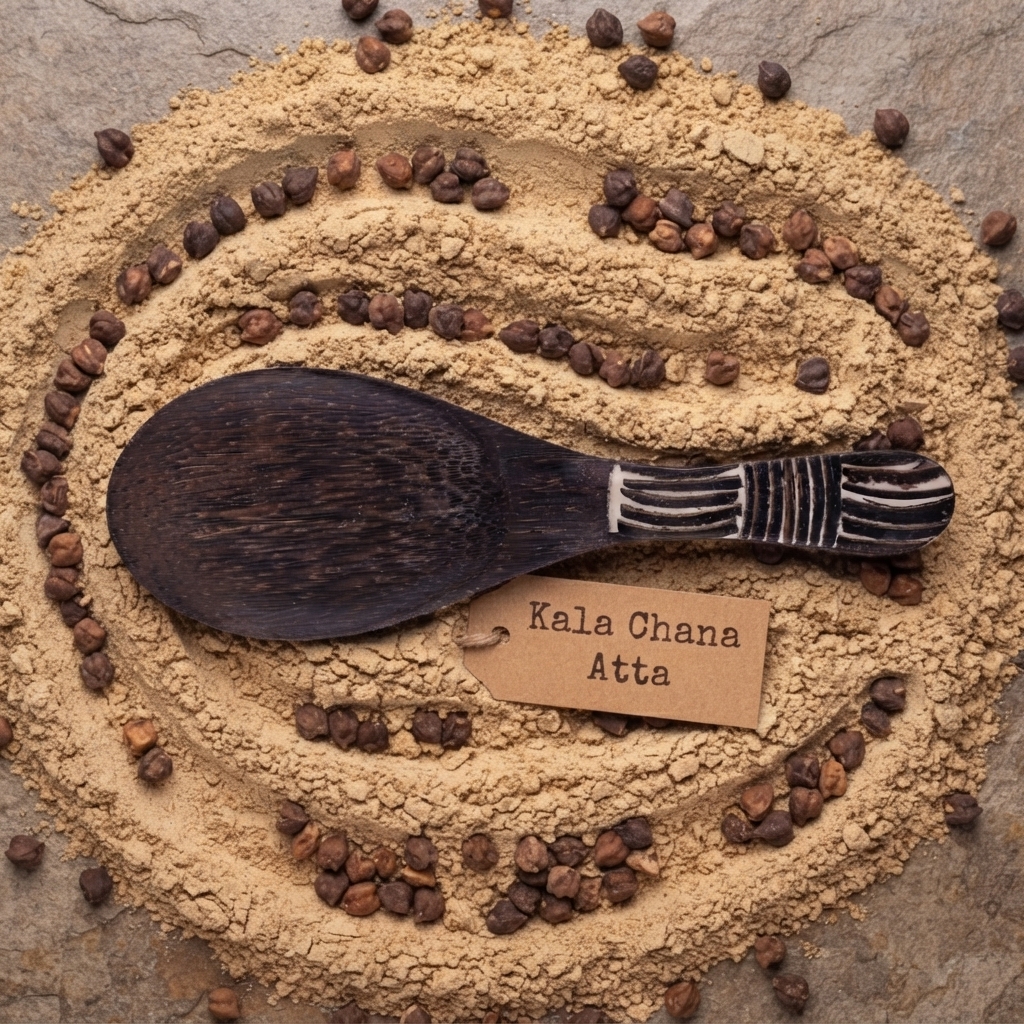 Kala Chana Atta (Black Chickpea Flour)